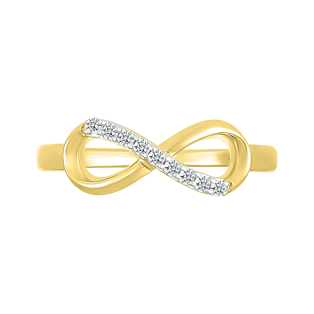 Golden Infinity Bliss Ring