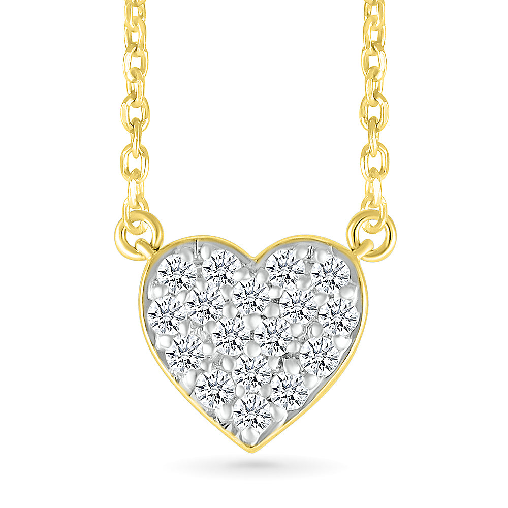 Majestic Heart Diamond Necklace