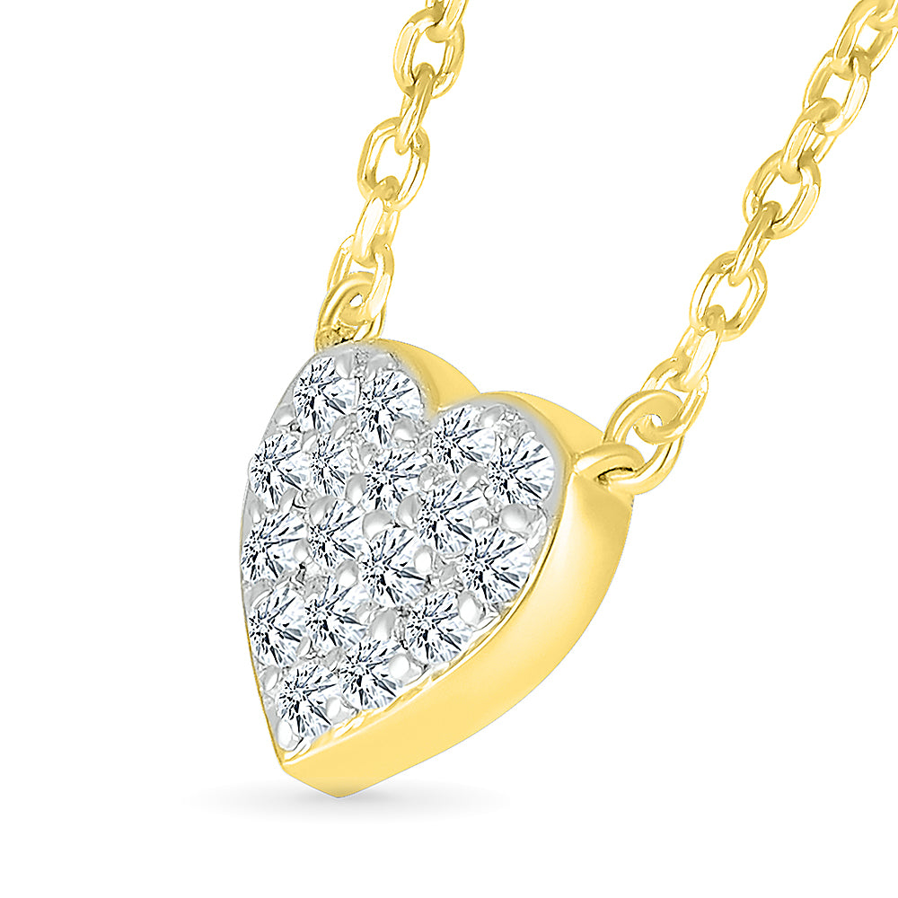 Majestic Heart Diamond Necklace