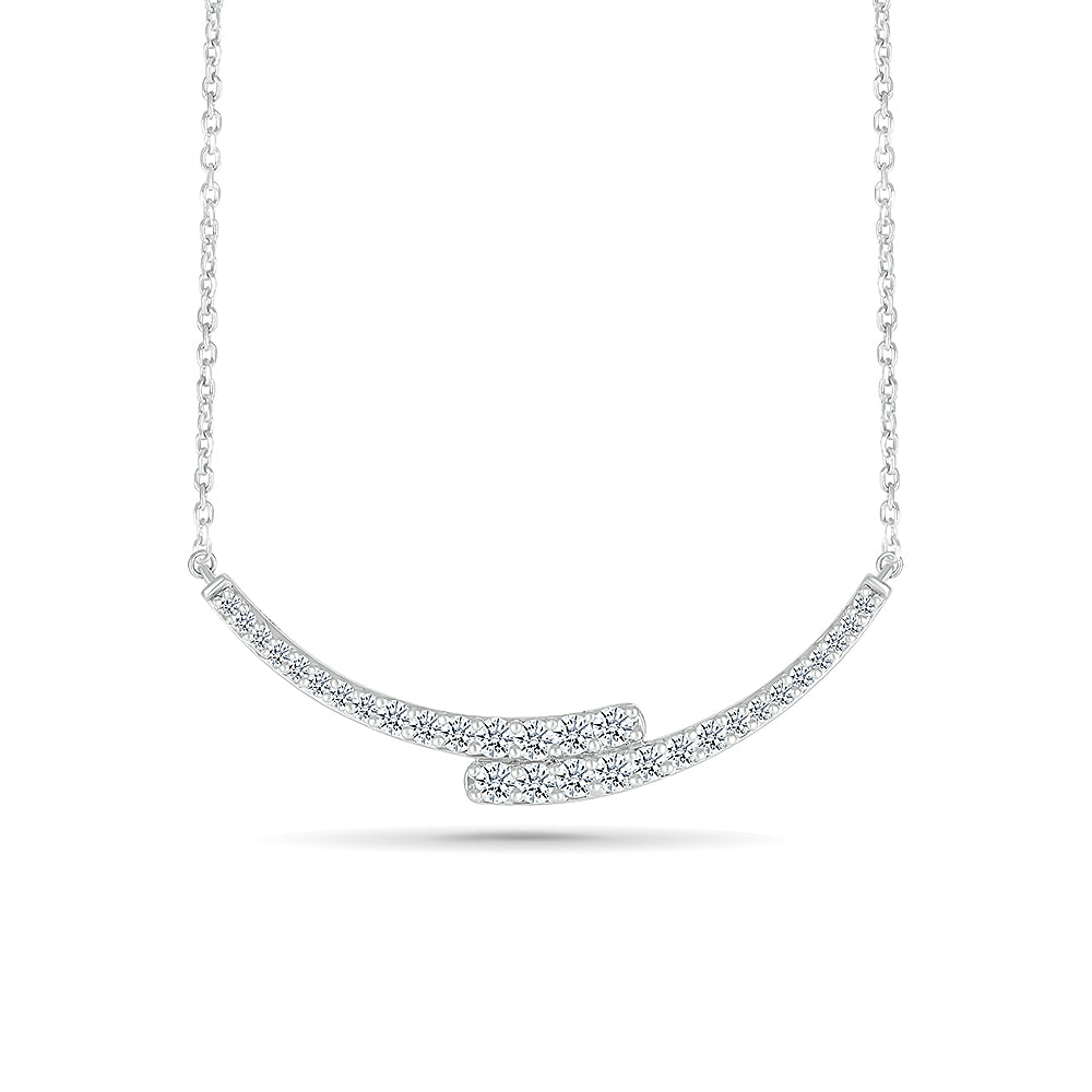 Stylo By Yourself With Diamond Necklace