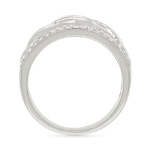 Lattice Sparkle Diamond Ring