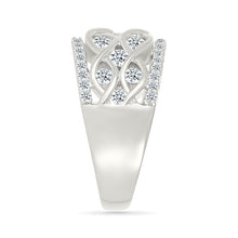 Lattice Sparkle Diamond Ring