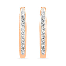 Jingle Diamond Hoops Earrings
