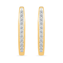Jingle Diamond Hoops Earrings