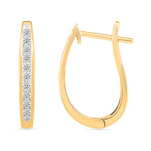 Jingle Diamond Hoops Earrings
