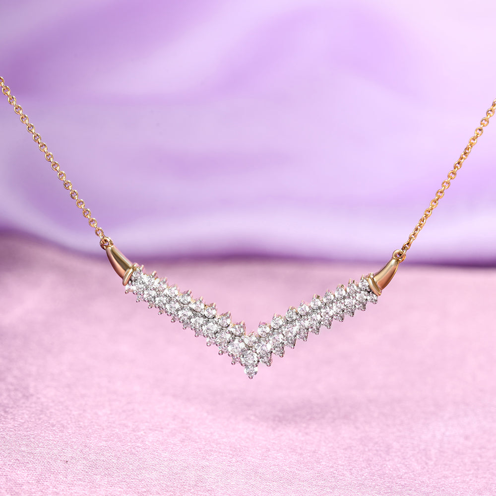 Saija Diamond Necklace