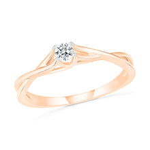 Single Shining Star Diamond Ring