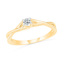 Single Shining Star Diamond Ring