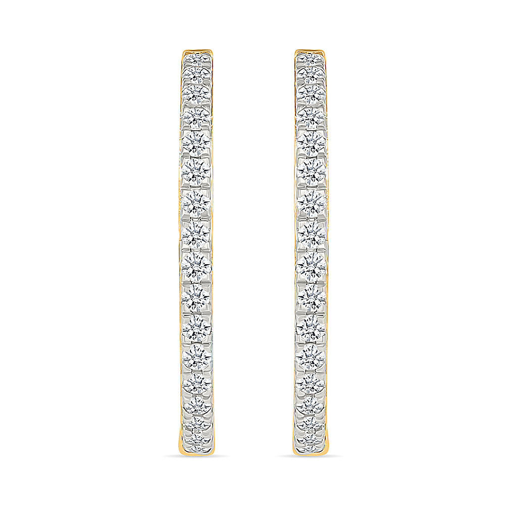 Potens Diamond Hoops Earrings