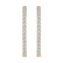 Potens Diamond Hoops Earrings
