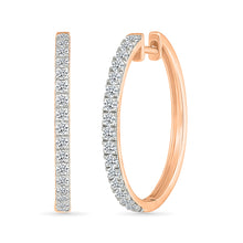 Potens Diamond Hoops Earrings