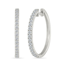 Potens Diamond Hoops Earrings