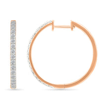Potens Diamond Hoops Earrings
