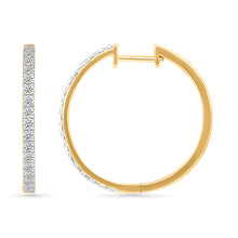 Potens Diamond Hoops Earrings