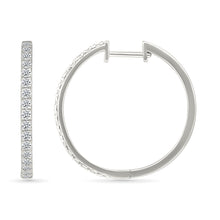 Potens Diamond Hoops Earrings
