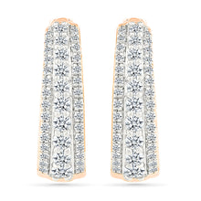 Candentis Diamond Hoops Earrings