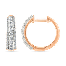 Candentis Diamond Hoops Earrings