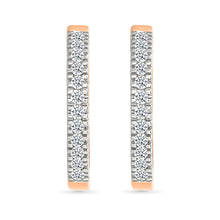 Eternity Sparkle Hoops Earrings