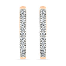 Gratia Diamond Hoop Earrings