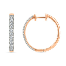 Gratia Diamond Hoop Earrings