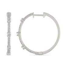 Dangling Diamond Bars Earrings