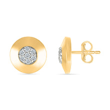 Shimmering Discs Earrings