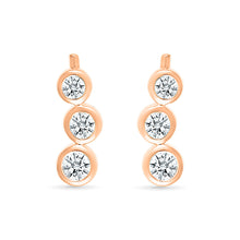 Petite Gold Drop Earrings