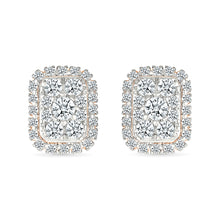 Gleaming Quad Stud Earrings