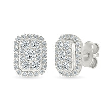 Gleaming Quad Stud Earrings