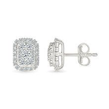 Gleaming Quad Stud Earrings