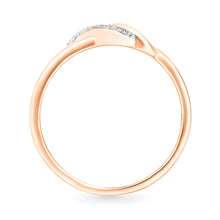 Intertwined Elegance Gold & Diamond Ring