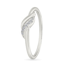 Intertwined Elegance Gold & Diamond Ring