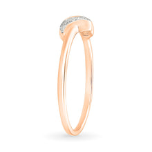 Intertwined Elegance Gold & Diamond Ring