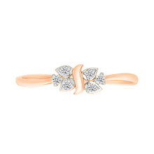 Glorious Flower Gold & Diamond Ring