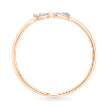 Glorious Flower Gold & Diamond Ring