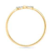 Glorious Flower Gold & Diamond Ring