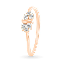Glorious Flower Gold & Diamond Ring