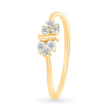 Glorious Flower Gold & Diamond Ring