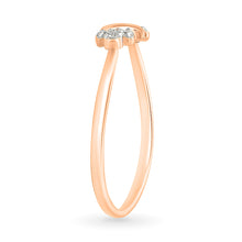 Glorious Flower Gold & Diamond Ring