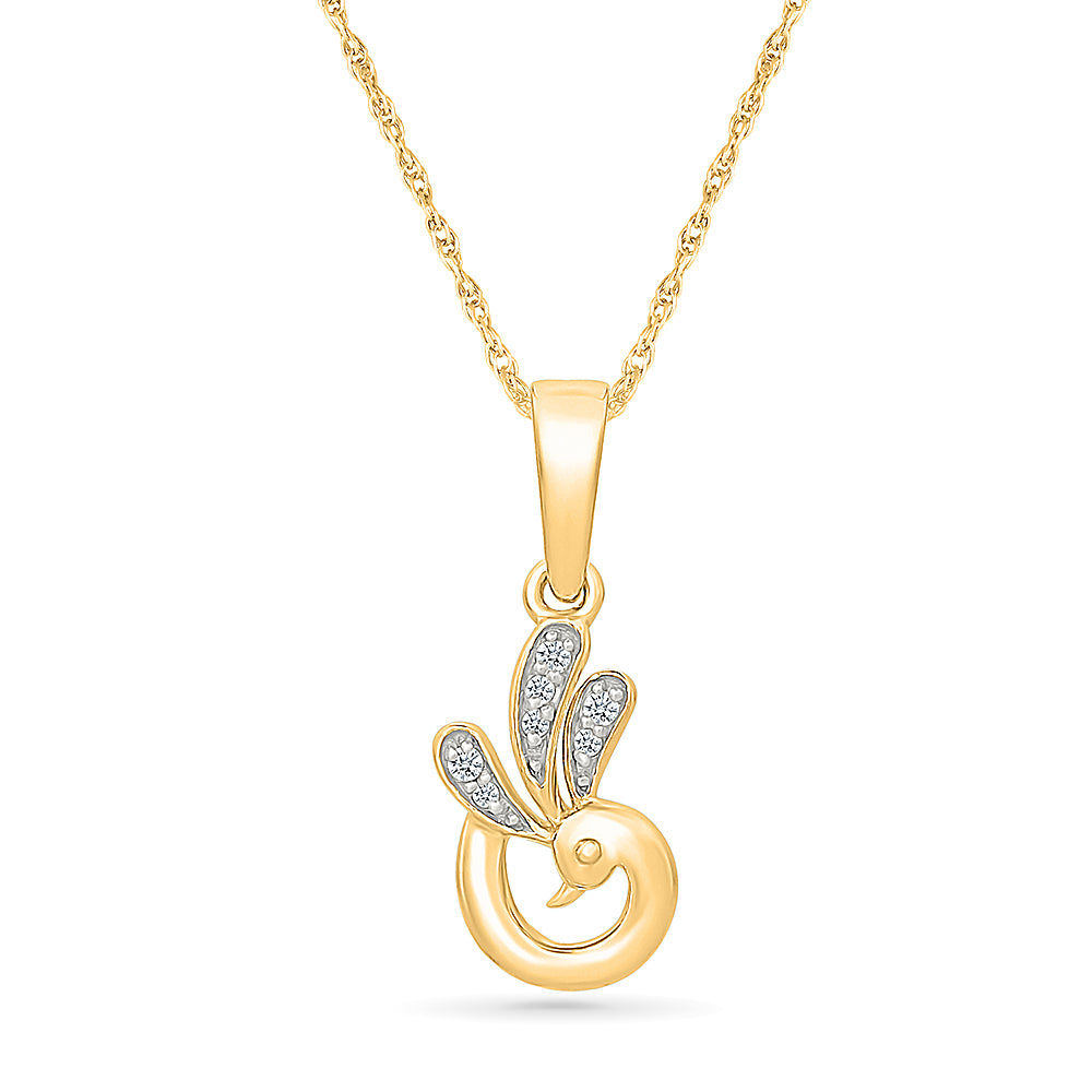 Gilded Flourish Pendant