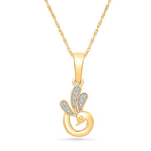 Gilded Flourish Pendant