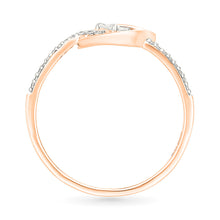 Dainty Teardrop Floral Ring