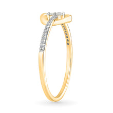 Dainty Teardrop Floral Ring