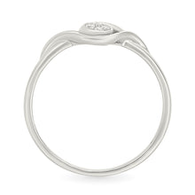 Ethereal Swirl Diamond Ring
