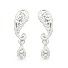 Glorious Sway Gold & Diamond Earrings