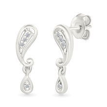 Glorious Sway Gold & Diamond Earrings