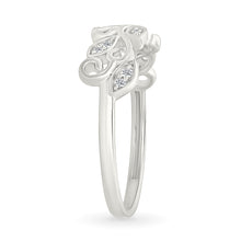 Intricate Floral Gold & Diamond Ring
