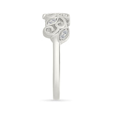 Intricate Floral Gold & Diamond Ring