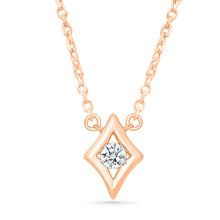 Equivalent glint Gold & Diamond Pendant