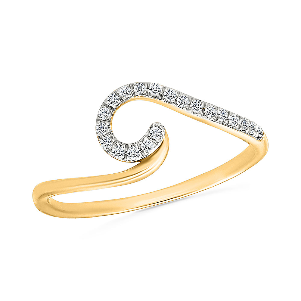 Swirl Sparkle Ring